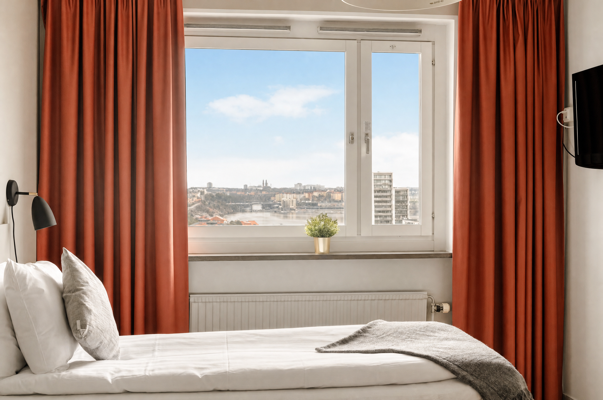 Single Studio - Top Floor View